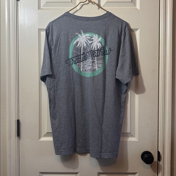 Travis Mathew Charcoal Short Sleeve Tee - Picture 4 of 5